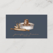 Pottery Ceramic Artist Tools Visitekaartje (Voorkant)