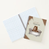Pottery Ceramic Clay Turner sculpture earthtone Notitieboek (Binnen)