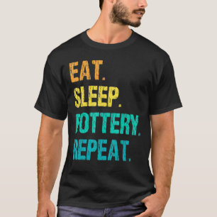 Pottery Ceramic Pot Artist Kiln Clay Design 6 T-shirt