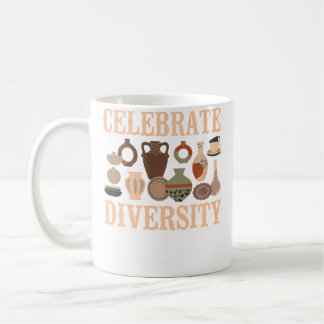 Pottery Ceramics Artist Celebrate Diversity Koffiemok