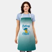 Pottery Chick #3 Schort (Gedragen)