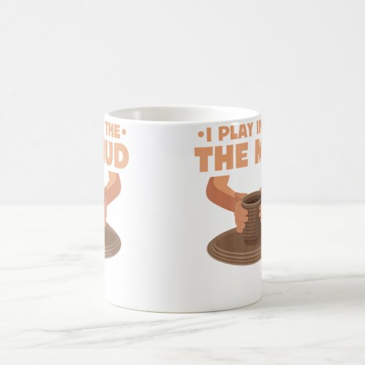 Pottery Clay Koffiemok (Center)