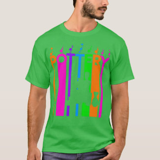 Pottery Colorful Bubbles T-shirt