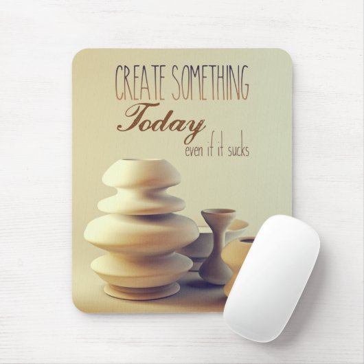 Pottery Creëer is vandaag iets, zelfs als het wegg Muismat (Met muis)