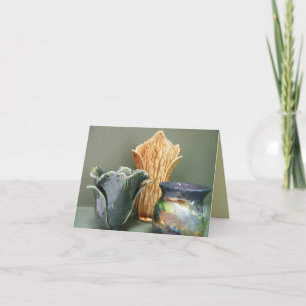 Pottery Design Note Card Kaart