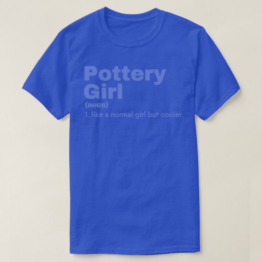 Pottery Girl Pottery 7 T-shirt (Design voorkant)