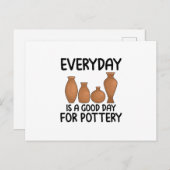 Pottery Hobby | Ceramist Potter Clay Craft Gifts Briefkaart (Voorkant / Achterkant)