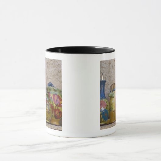 Pottery, Moustiers-Sainte-Marie, Provence Mok (Midden)