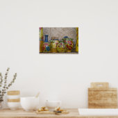 Pottery, Moustiers-Sainte-Marie, Provence Poster (Keuken)