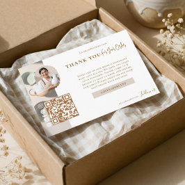 Pottery Photo Business Thanks You For Your Order Bedankkaart