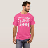 Pottery Pyromaniac Funny Ceramic Artist T-shirt (Voorkant volledig)