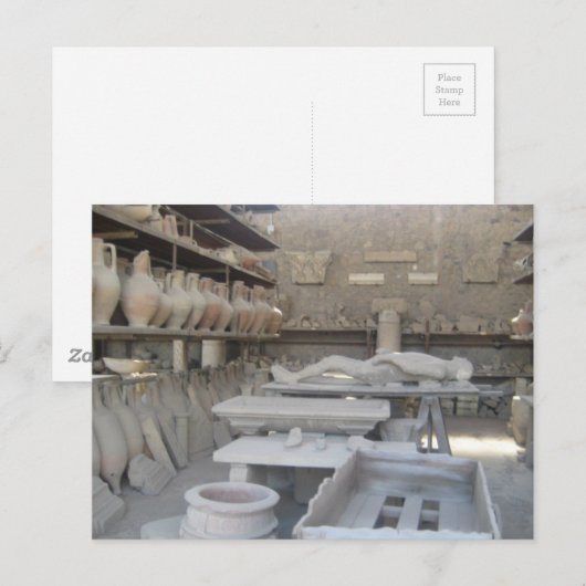 Pottery Room in Pompeii Briefkaart (Voorkant / Achterkant)