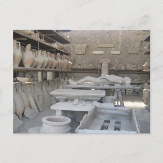 Pottery Room in Pompeii Briefkaart (Voorkant)
