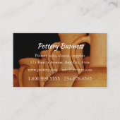 Pottery Sales, Classes, Supplies Business Custom Visitekaartje (Voorkant)