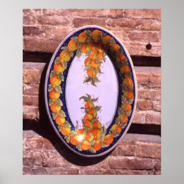 Pottery Serving Dish Poster