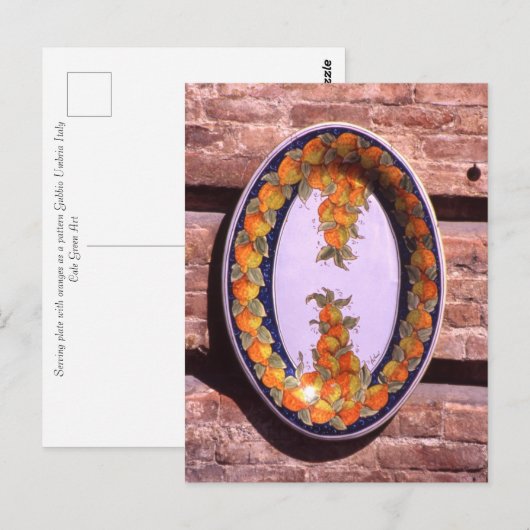 Pottery Serving Dish Poster Briefkaart (Voorkant / Achterkant)