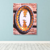 Pottery Serving Dish Poster Plaque Canvas Afdruk (Insitu (Houten vloer))