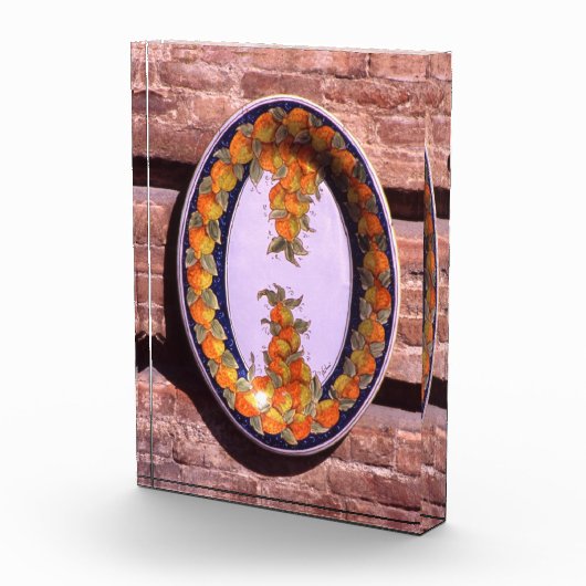 Pottery Serving Dish Poster Plaque Fotoblokken (Rechts)