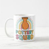 Pottery Squad Funny Matching For Girls Pottery Koffiemok (Links)