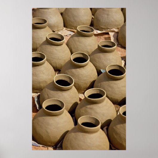 Pottery Village, Ashanti Region, Ghana Poster (Voorkant)