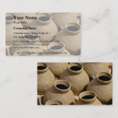 Pottery Village, Ashanti Region, Ghana Visitekaartje (Voorkant / Achterkant)