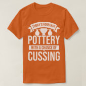 Pottery Wheel Kiln Clay Pot Dealer Ceramics Pots T-shirt (Design voorkant)