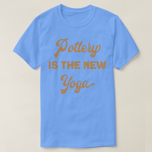 Pottery Yoga Funny Gift T-shirt (Design voorkant)