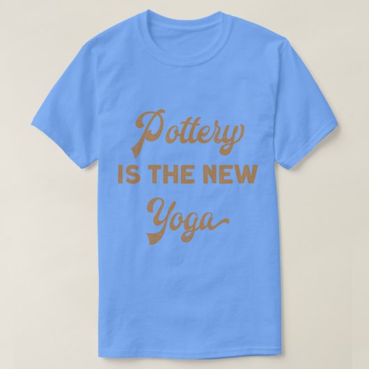 Pottery Yoga Funny Gift T-shirt (Design voorkant)