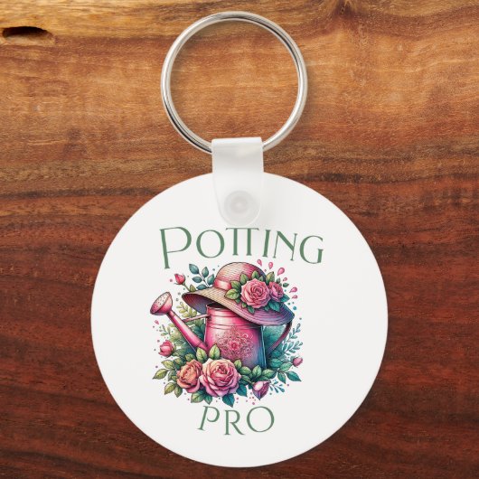 Potting Pro Garden Sleutelhanger (Achterkant)