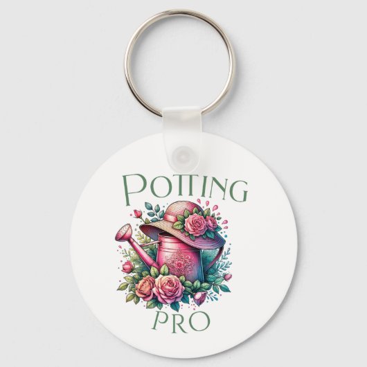 Potting Pro Garden Sleutelhanger (Achterkant)
