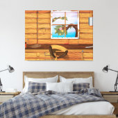 Potting Shed Canvas Afdruk (Insitu (Slaapkamer))