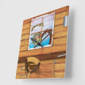 Potting Shed Vierkante Klok (Hoek)