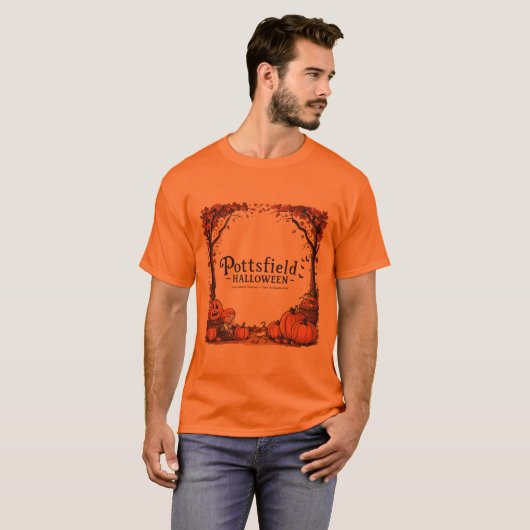 Pottsfield - Halloween T-shirt (Voorkant volledig)