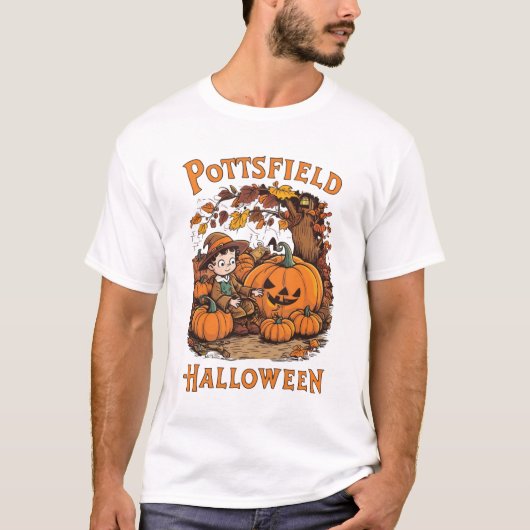 Pottsfield - Halloween T-shirt (Voorkant)