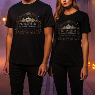 Pottsfield Harvest Festival geborduurd T-shirt