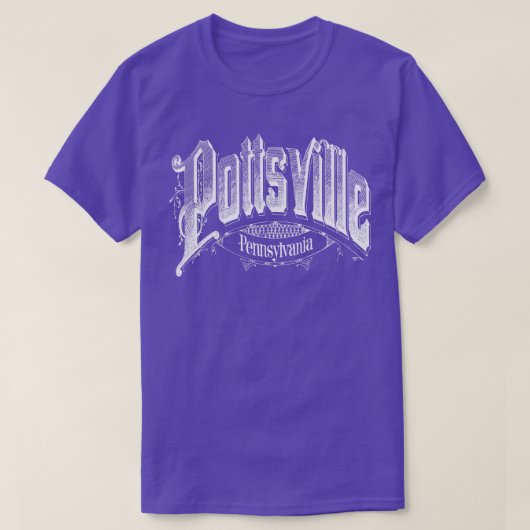  Pottsville PA T-shirt (Design voorkant)