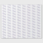 Potty als een rockster cadeaupapier (Vlak)