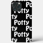 Potty Hoesje-Mate iPhone Case (Achterkant)