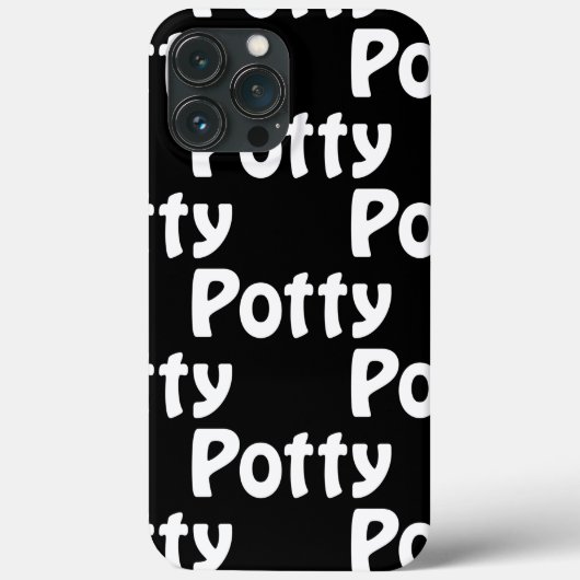 Potty Hoesje-Mate iPhone Case (Achterkant)