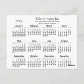 Potty kalenderar ~ postcard-laptop briefkaart (Achterkant)