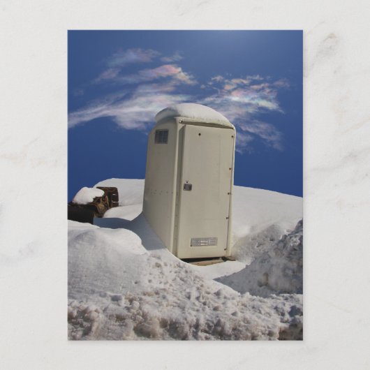 Potty kalenderar ~ postcard-laptop briefkaart (Voorkant)