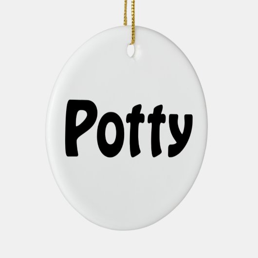 Potty Keramisch Ornament (Rechts)