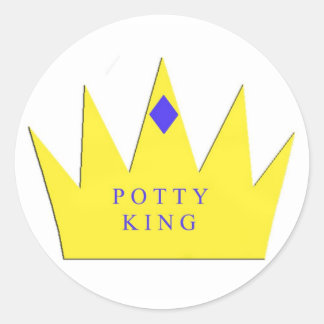 Potty King Sticker