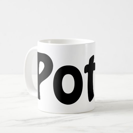 Potty Koffiemok (Voorkant links)