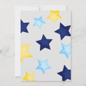 Potty Like A Rock Star Boys Pee Training Party Kaart (Achterkant)