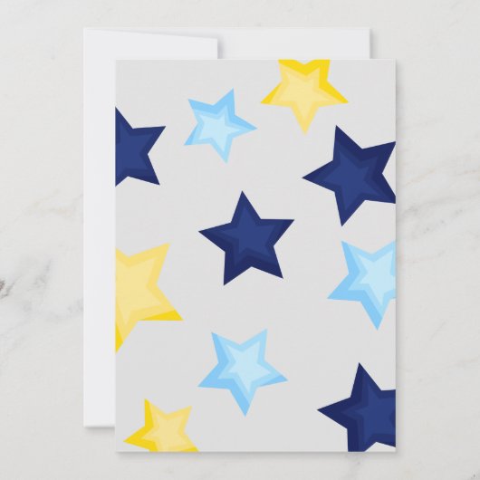 Potty Like A Rock Star Boys Pee Training Party Kaart (Achterkant)