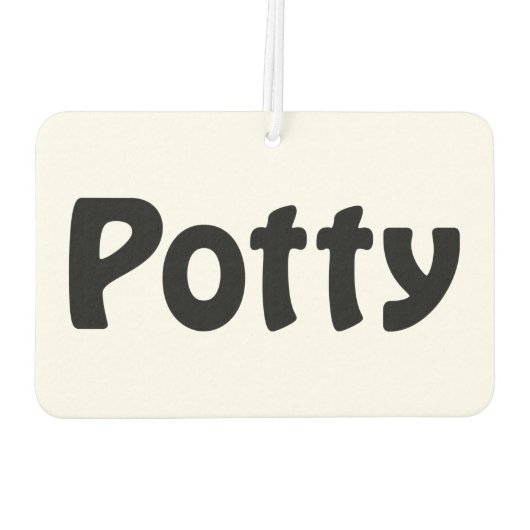 Potty Luchtverfrisser (Achterkant)