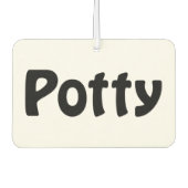 Potty Luchtverfrisser (Voorkant)