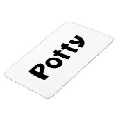 Potty Magneet (Linkerzijde)