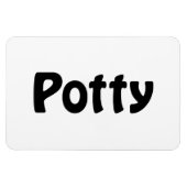 Potty Magneet (Horizontaal)